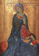 Simone Martini The Virgin of the Annunciation oil on canvas